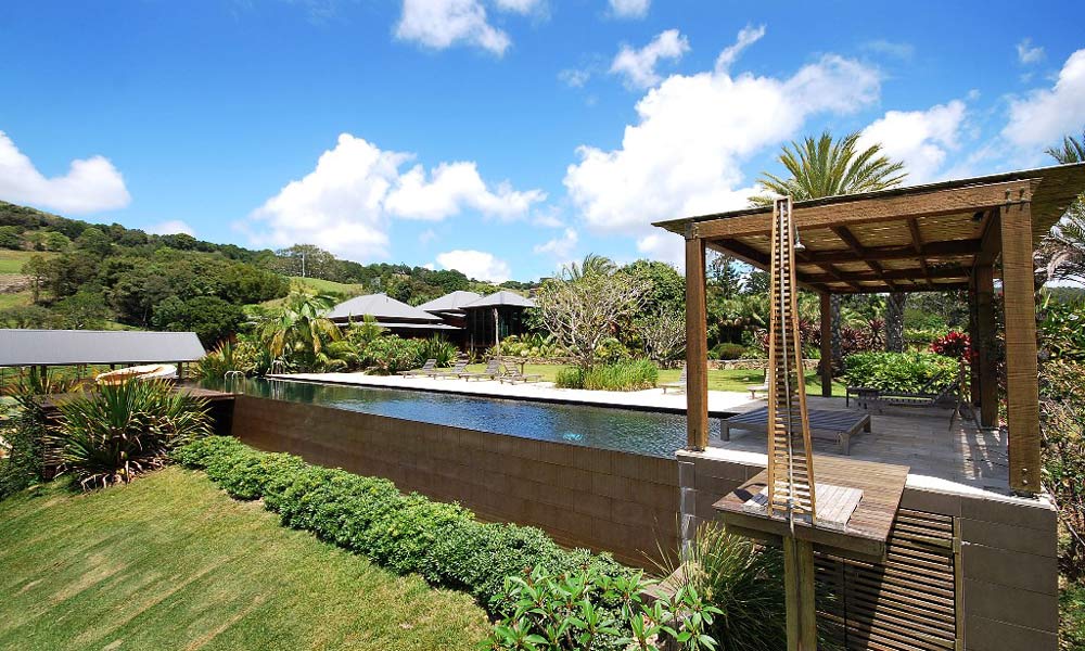 luxury pool at byron by resort