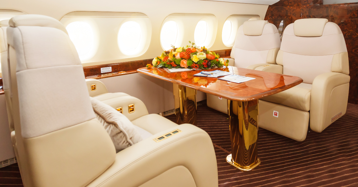 alt="private jet interior"